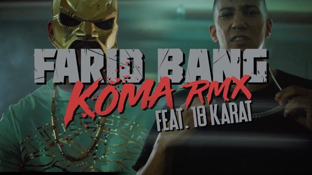 Album cover art for "Koma (Remix)" by Farid Bang & 18 Karat