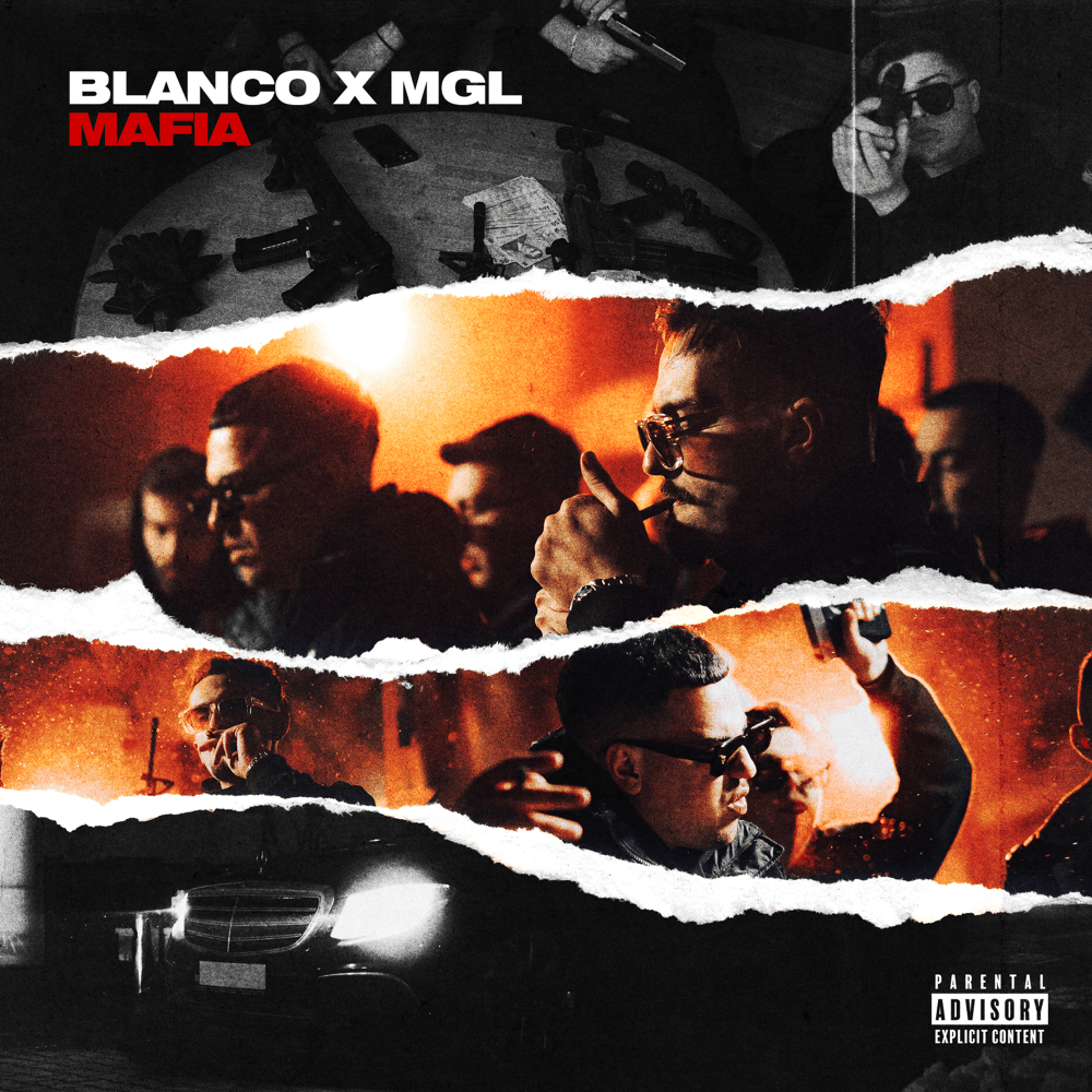 Album cover art for "Mafia" by BLANCO (ROU)