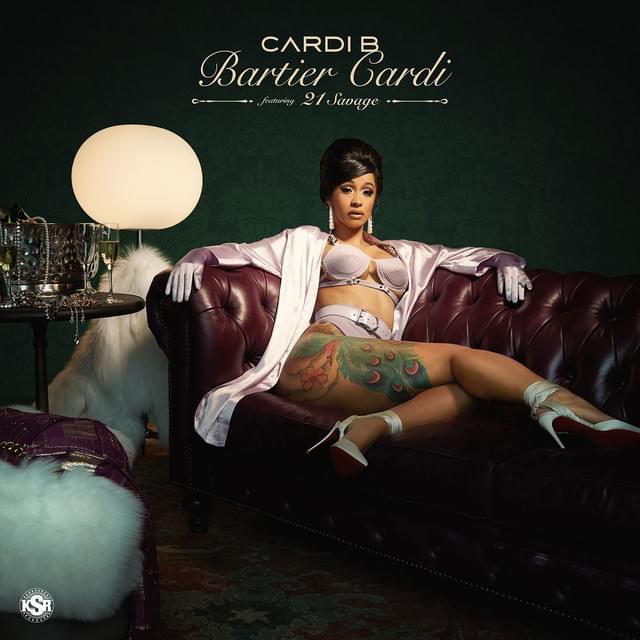 Album cover art for "Cardi B - Bartier Cardi ft. 21 Savage (Traducción al Español)" by Genius Traducciones al Español