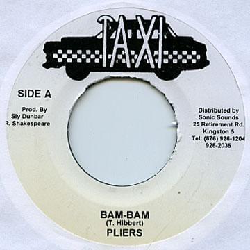 Album cover art for "Bam Bam" by Pliers