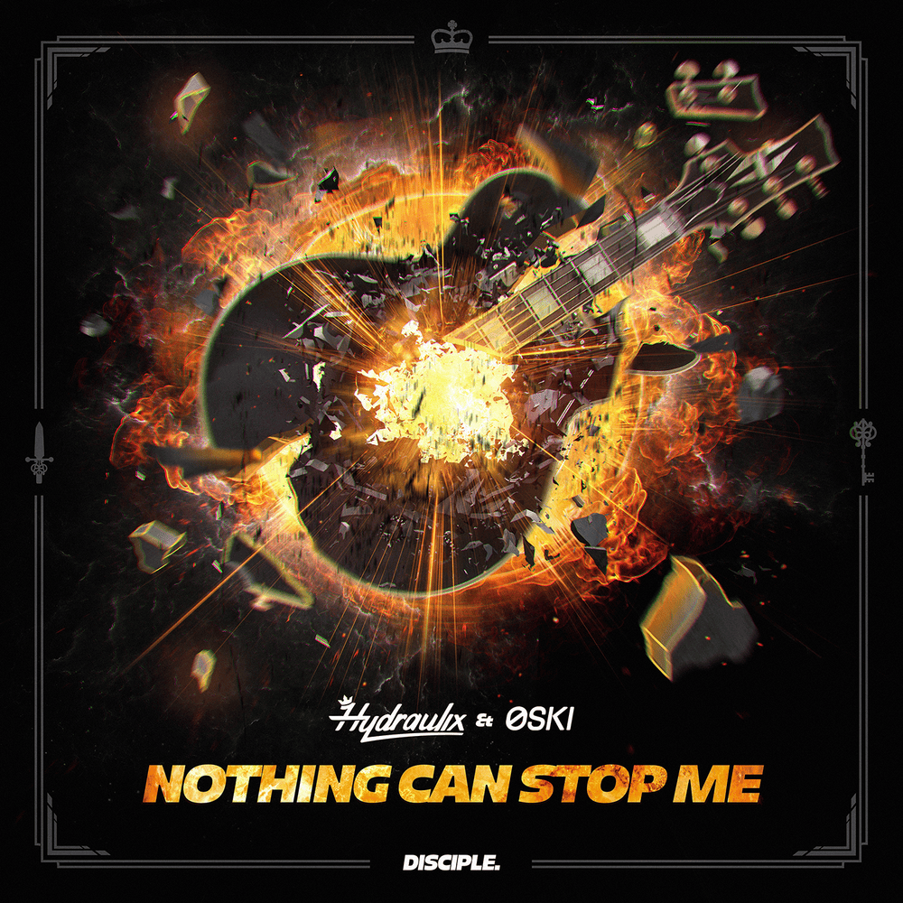 Album cover art for "Nothing Can Stop Me" by Hydraulix