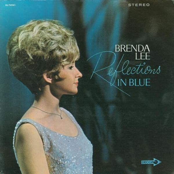 Album cover art for "Am I Blue" by Brenda Lee