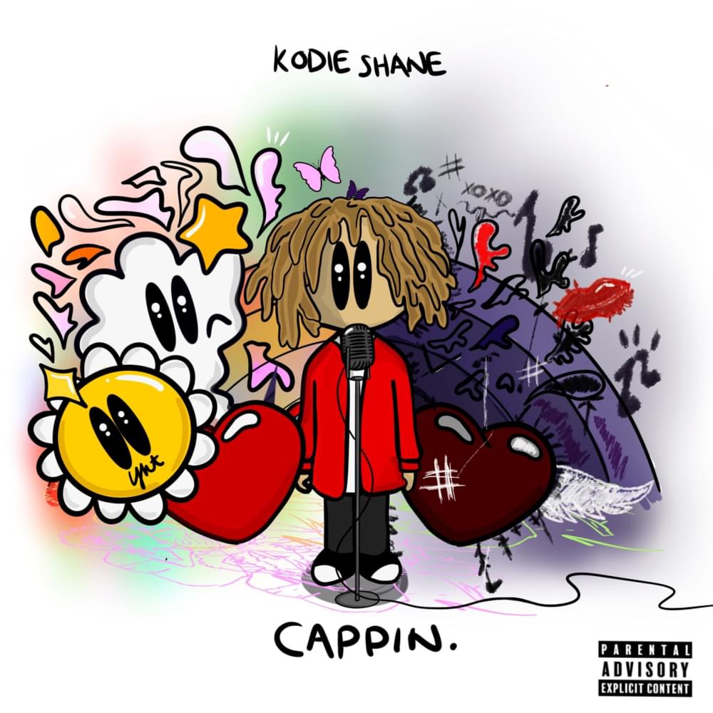 Album cover art for "Cappin" by Kodie Shane