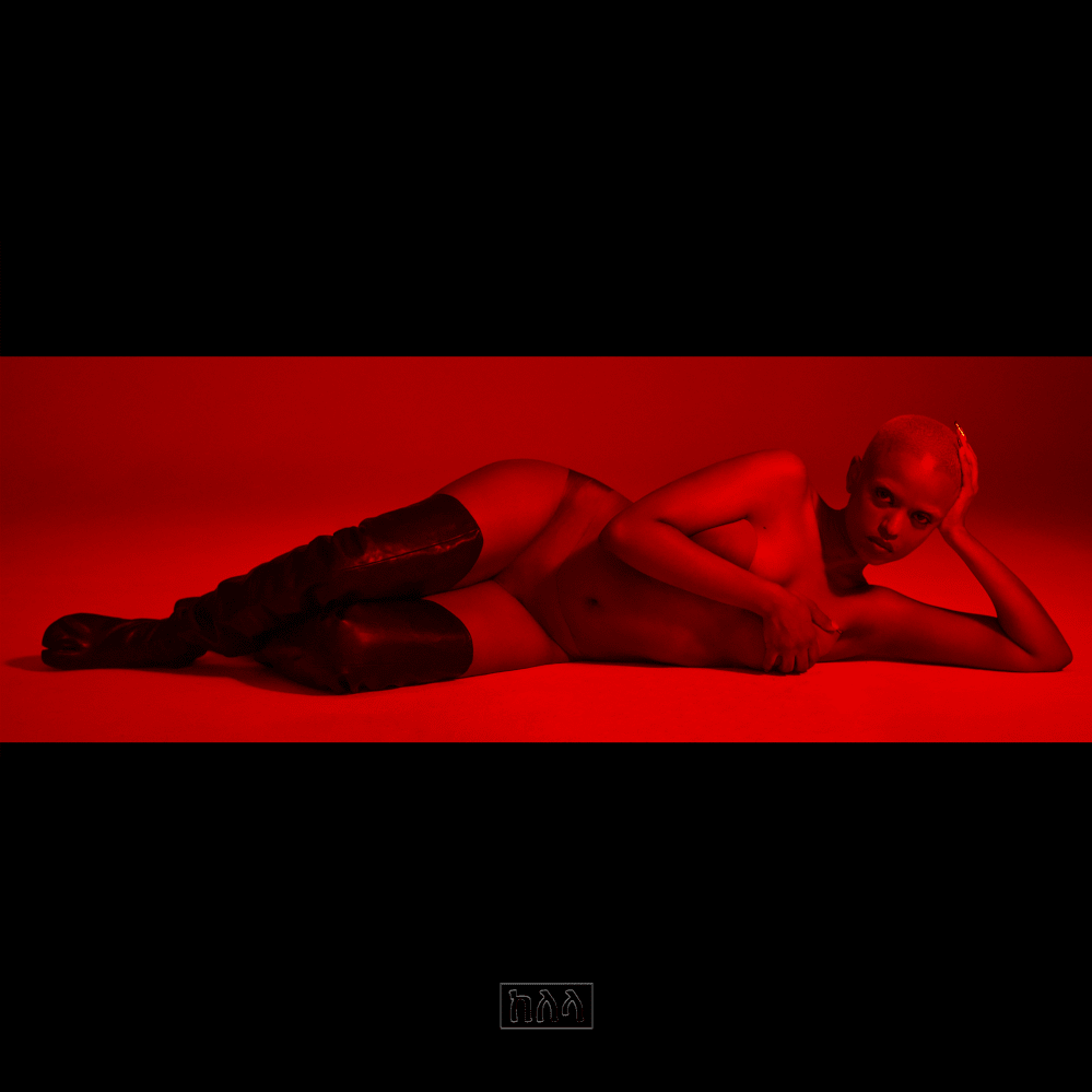 Album cover art for "On the Run" by Kelela