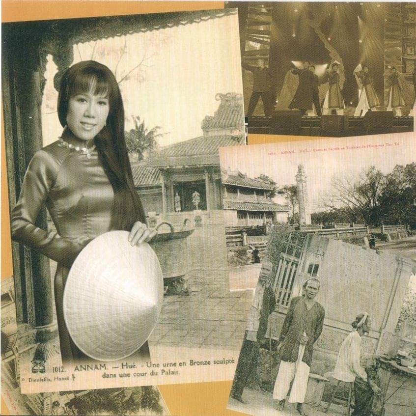 Album cover art for "Tiếng Sông Hương" by Mai Thiên Vân