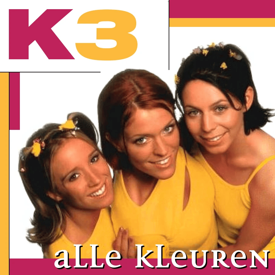 Album cover art for "Miljoen" by K3
