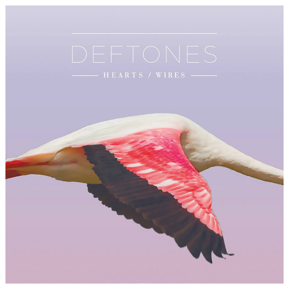 Album cover art for "Hearts / Wires" by Deftones