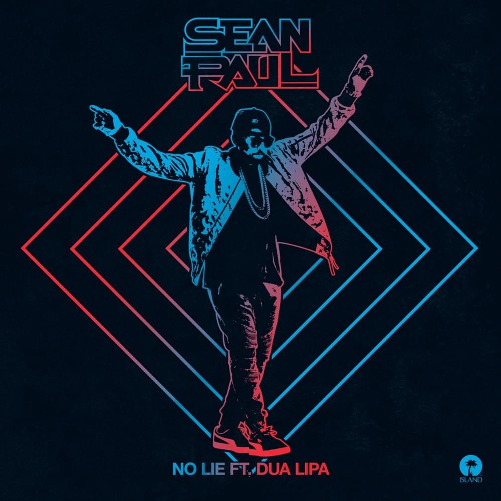 Album cover art for "Sean Paul - No Lie ft. Dua Lipa (Tradução em Português)" by Genius Brasil Traduções