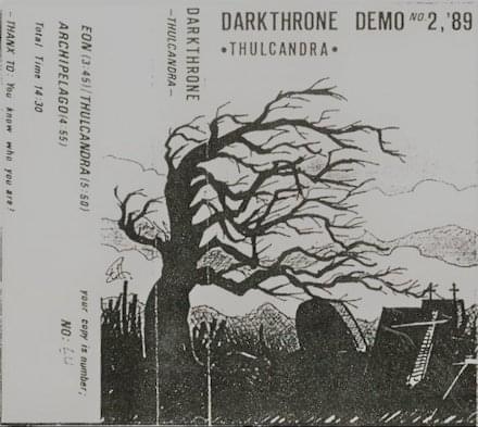 Album cover art for "Thulcandra" by Darkthrone