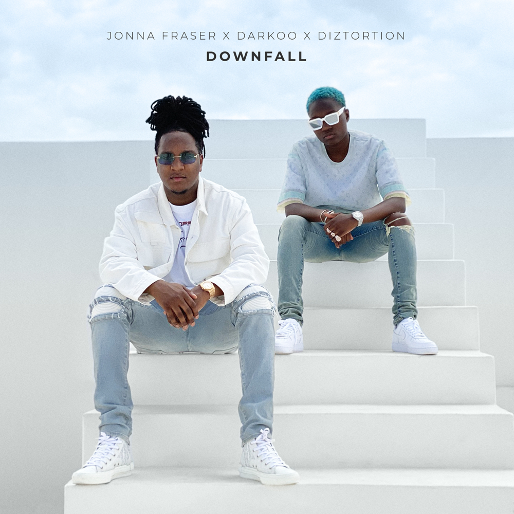 Album cover art for "Downfall" by Jonna Fraser