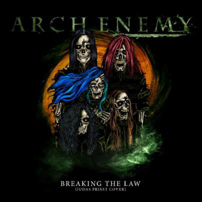 Album cover art for "Breaking the Law" by Arch Enemy