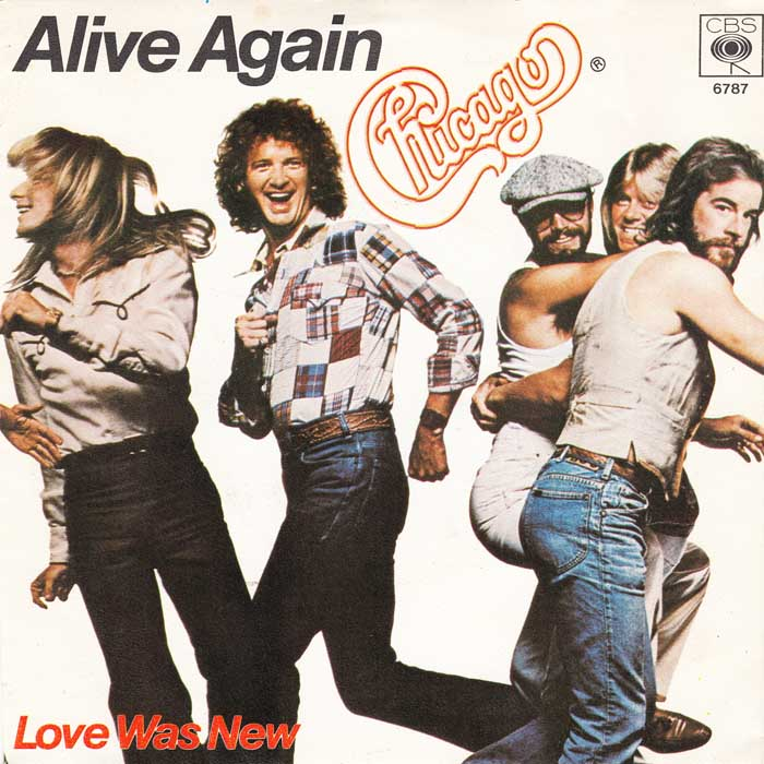 Album cover art for "Alive Again" by Chicago