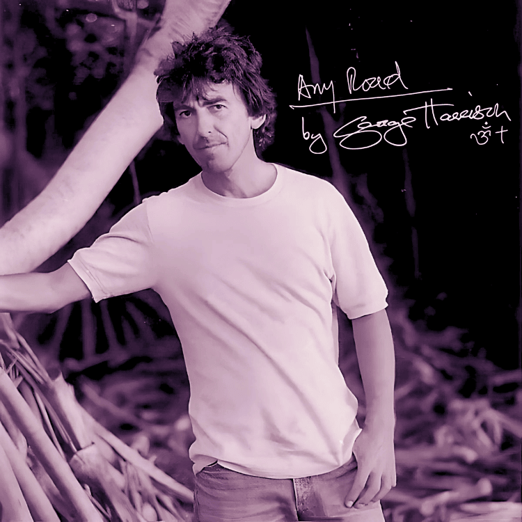 Album cover art for "Any Road" by George Harrison