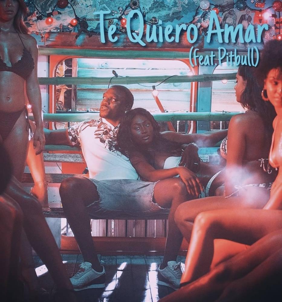 Album cover art for "Te Quiero Amar" by Akon & Pitbull
