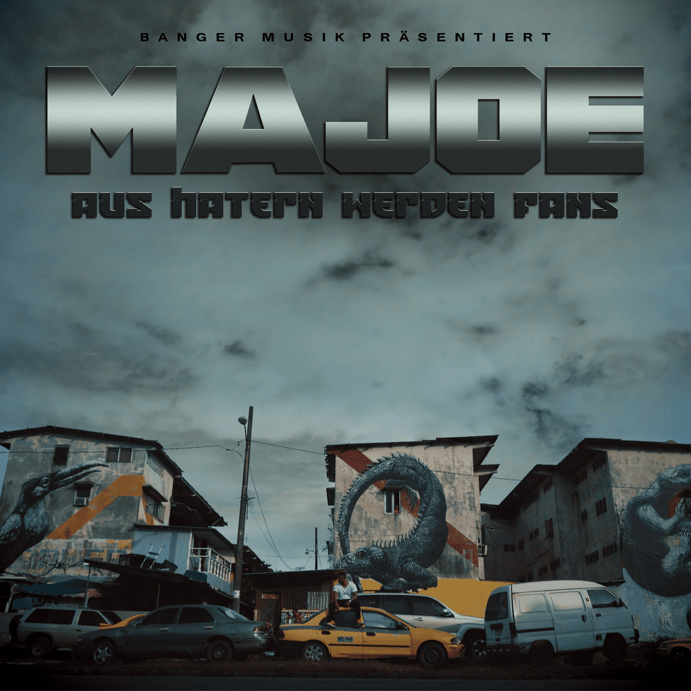 Album cover art for "Aus Hatern werden Fans" by Majoe