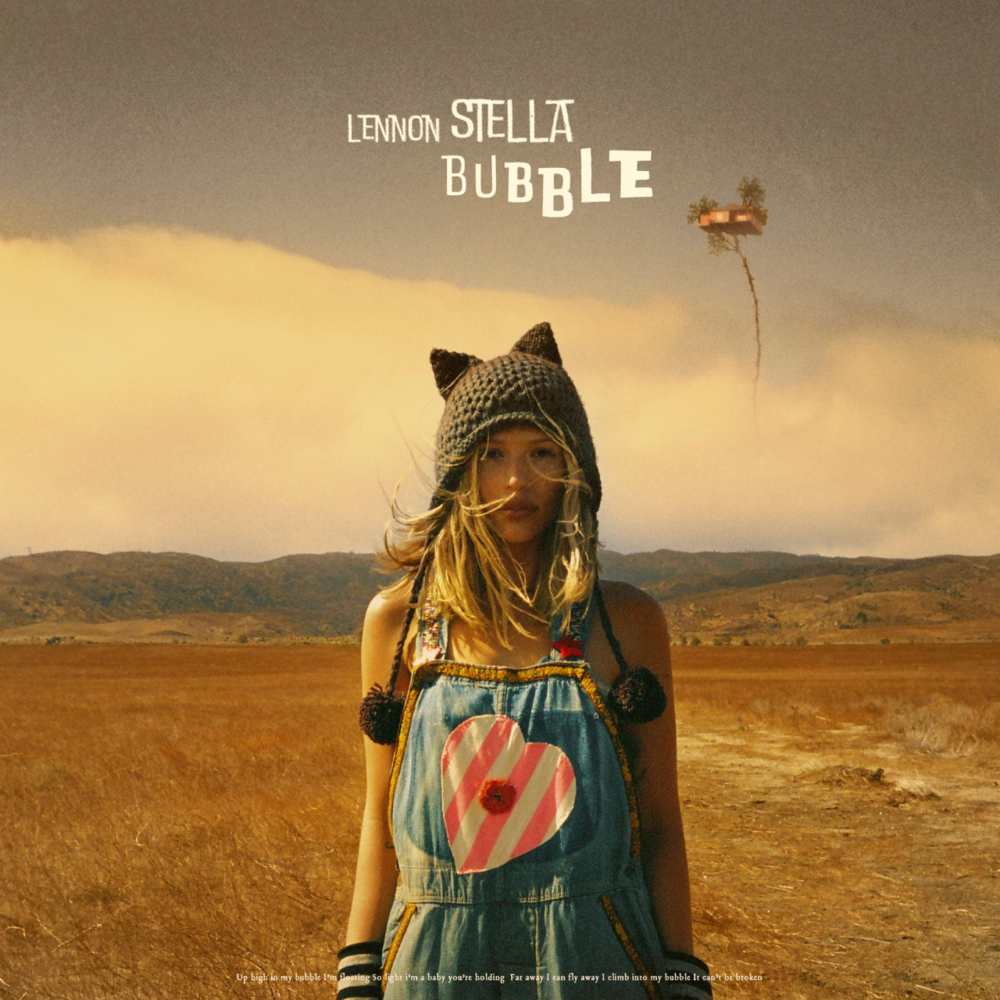Album cover art for "Bubble" by Lennon Stella