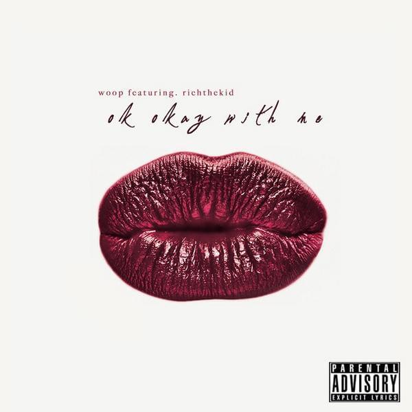 Album cover art for "OK Okay Wit Me" by Hoodrich Keem & Rich The Kid