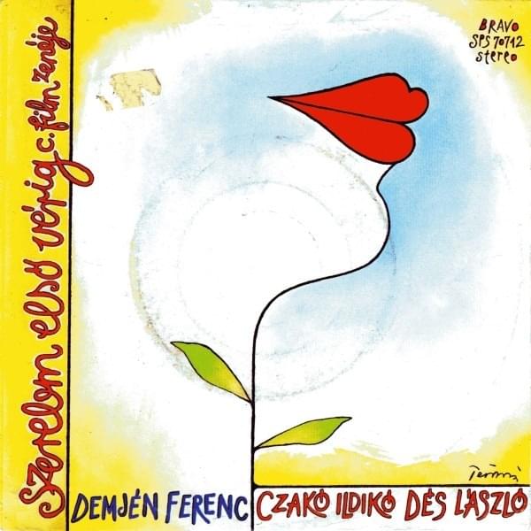 Album cover art for "Szerelemember" by Czakó Ildikó