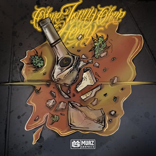 Album cover art for "OHNE JONNY ODER HENNY" by Massiv