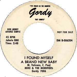 I Found Myself a Brand New Baby by Mike & The Modifiers