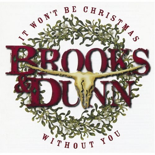 Album cover art for "Santa Claus Is Coming To Town" by Brooks & Dunn