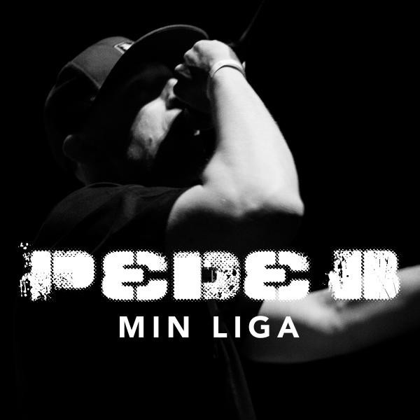 Album cover art for "Min Liga" by Pede B & Emilie Moldow