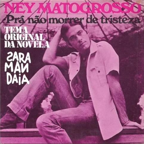 Album cover art for "Bodas" by Ney Matogrosso