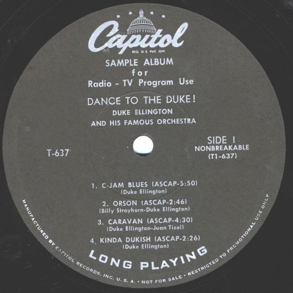 Cover image for Dance To The Duke!