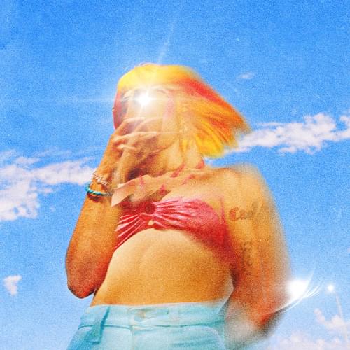 Album cover art for "poppin" by Arlie