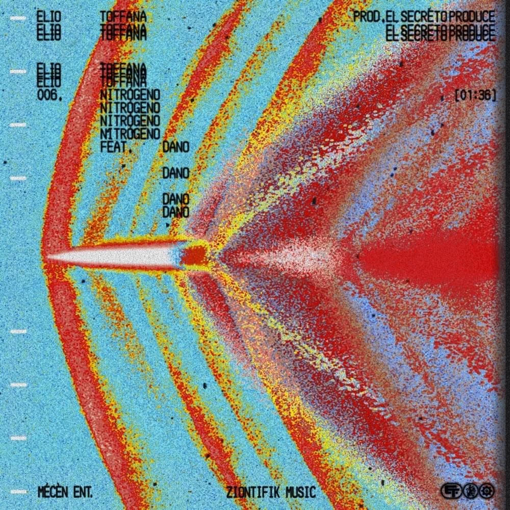 Album cover art for "NITRÓGENO" by Elio Toffana