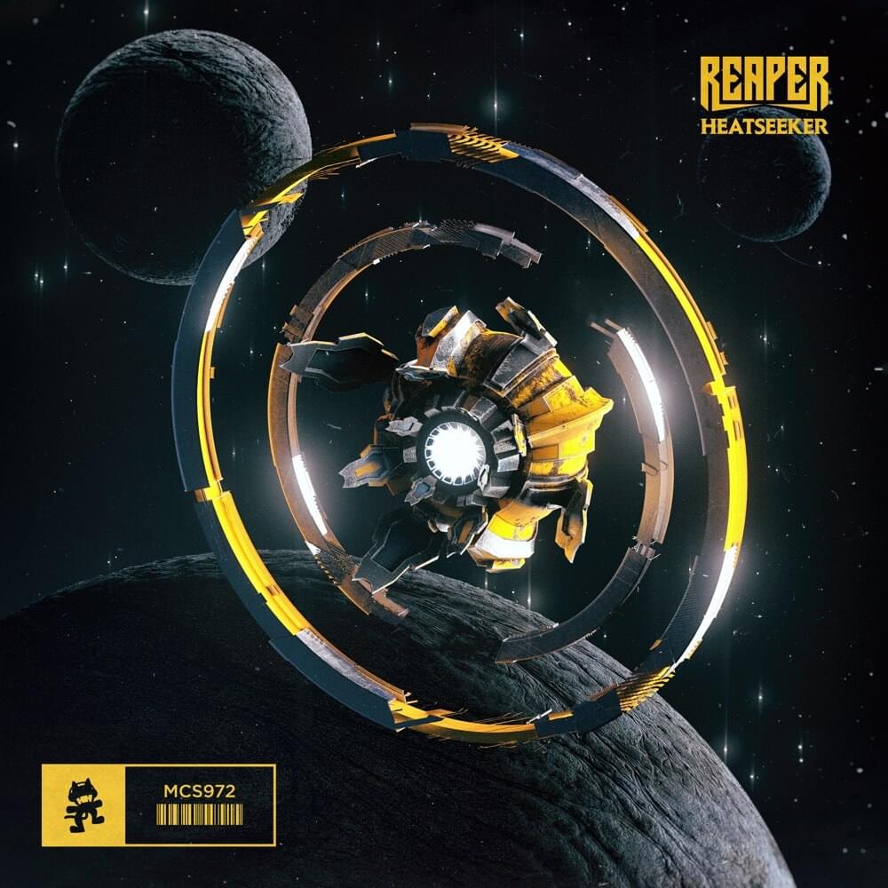 Album cover art for "HEATSEEKER" by REAPER (EDM)