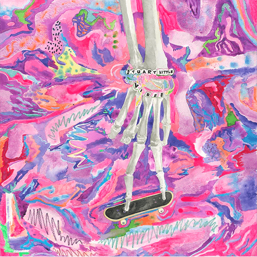 Album cover art for "Stuart Little Vibes" by Hot Freaks