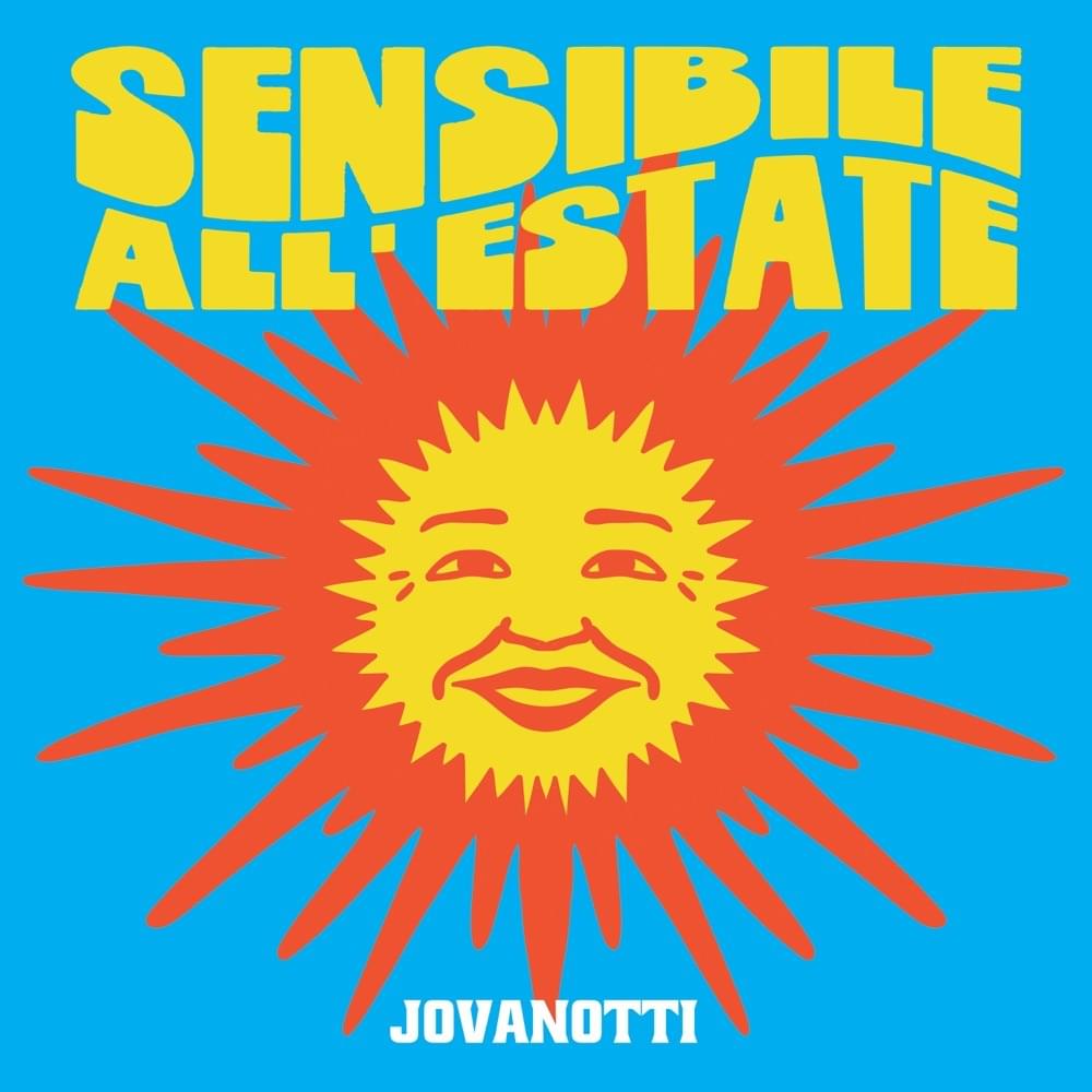 Album cover art for "Sensibile all’estate" by Jovanotti