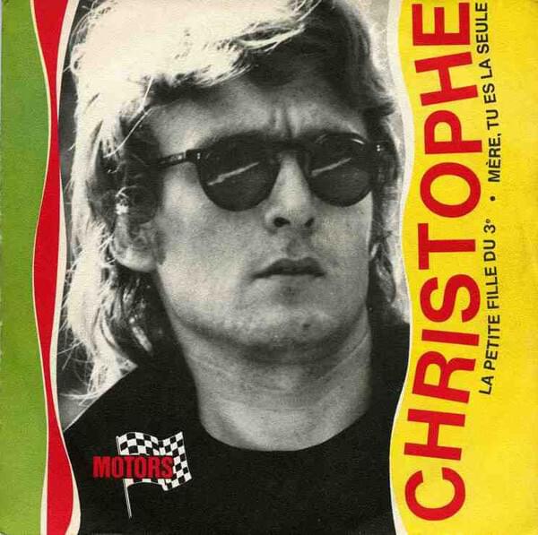 Album cover art for "Mère tu es la seule" by Christophe