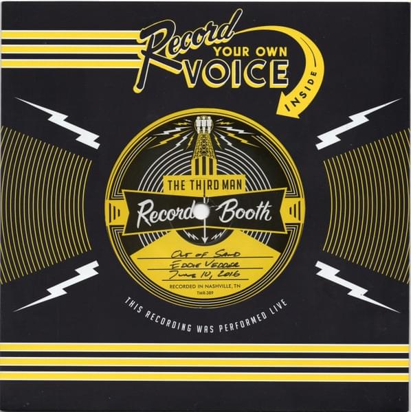 Out of Sand by Eddie Vedder