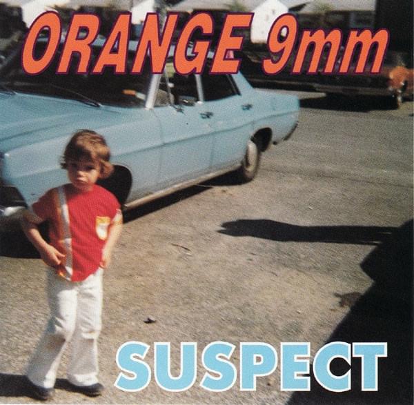 Album cover art for "Suspect" by Orange 9mm