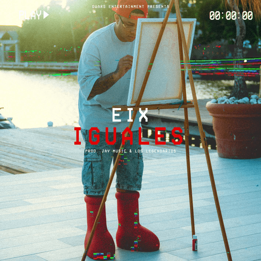 Album cover art for "Iguales" by Eix