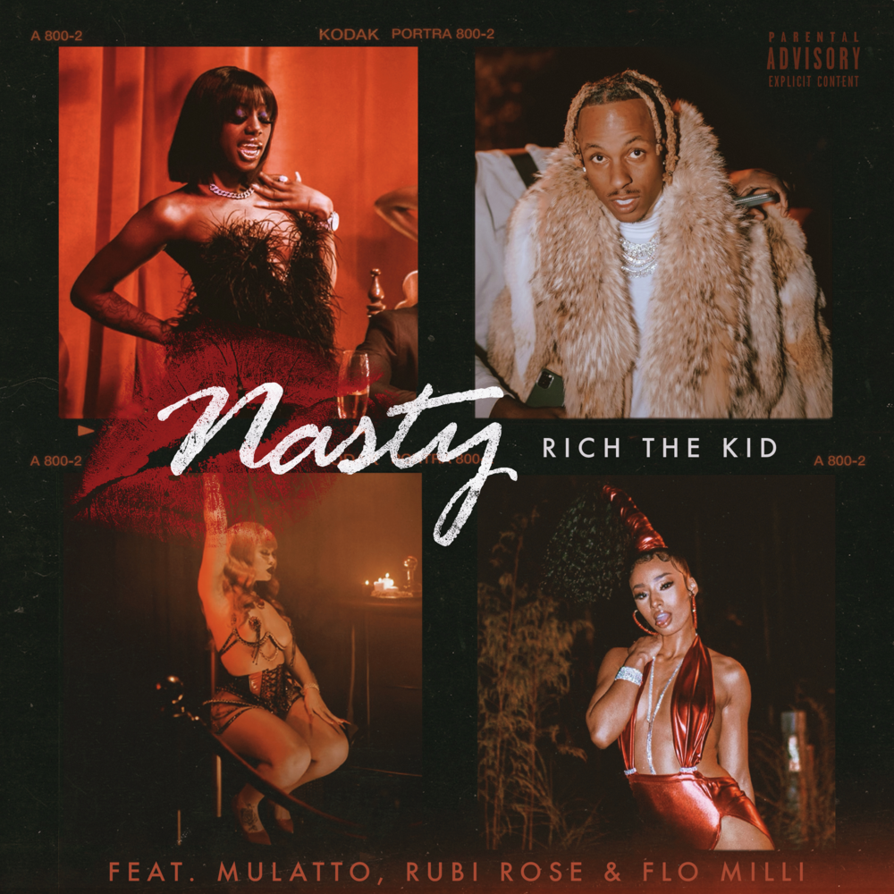 Album cover art for "Nasty" by Rich The Kid & Rubi Rose