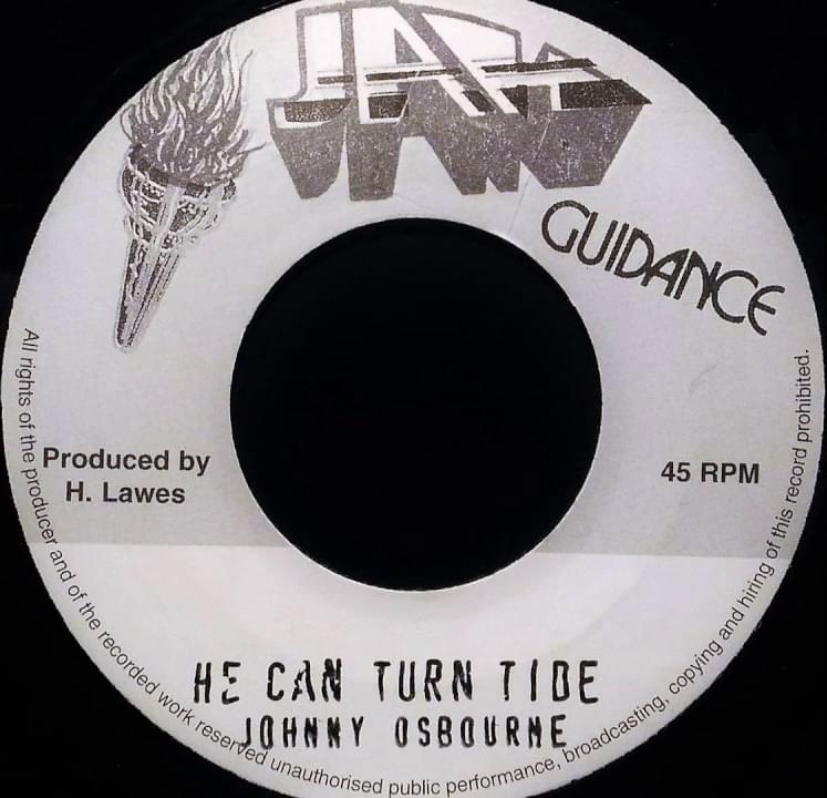 Album cover art for "He Can Surely Turn The Tide" by Johnny Osbourne