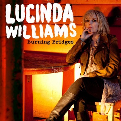 Album cover art for "Burning Bridges" by Lucinda Williams