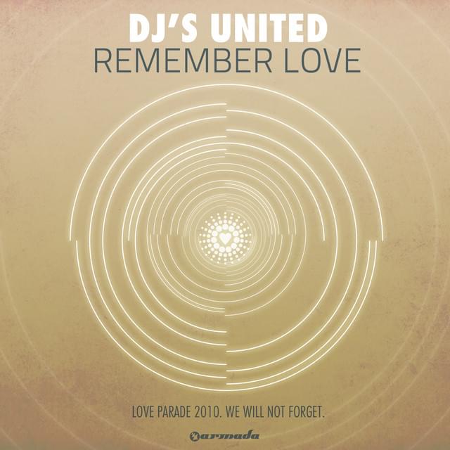Album cover art for "Remember Love" by DJ’s United
