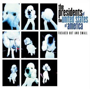 Album cover art for "Tiny Explosions" by The Presidents of the United States of America