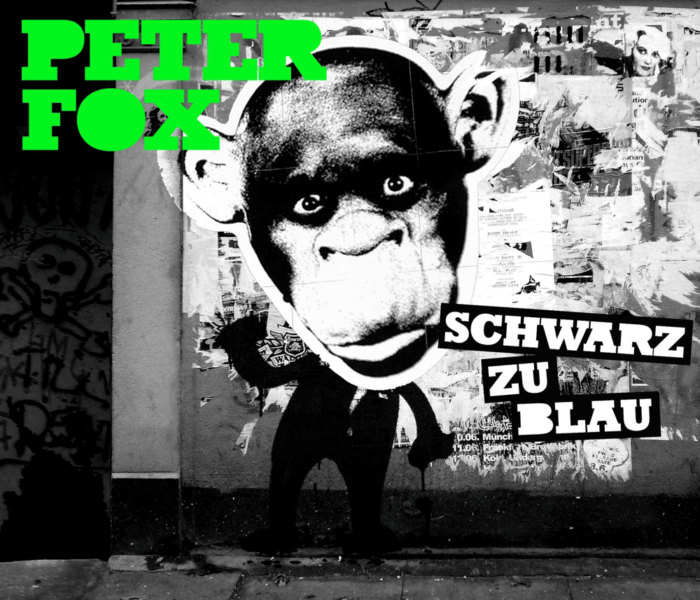 Album cover art for "Schwarz zu Blau" by Peter Fox