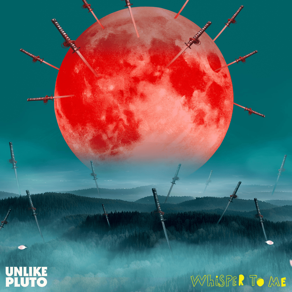 Album cover art for "Whisper To Me" by Unlike Pluto