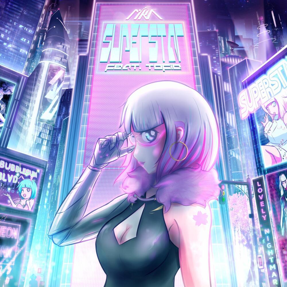 Album cover art for "Superstar" by Aika (EDM) & TOFIE