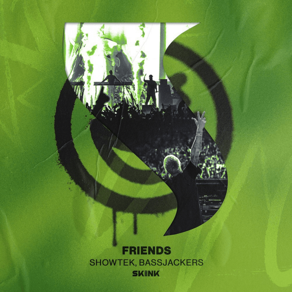 Album cover art for "Friends" by Showtek