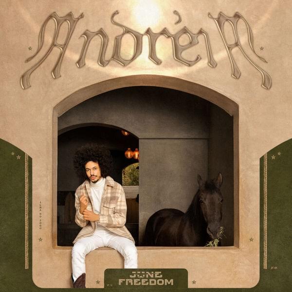 Album cover art for "Andréia" by June Freedom