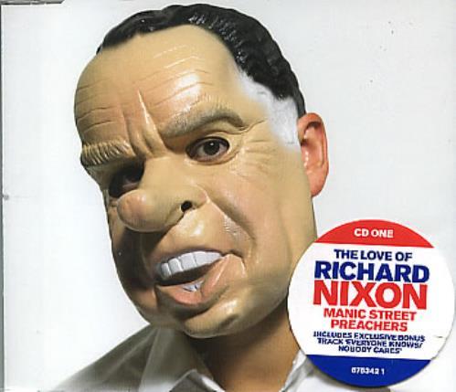 Album cover art for "The Love of Richard Nixon" by Manic Street Preachers