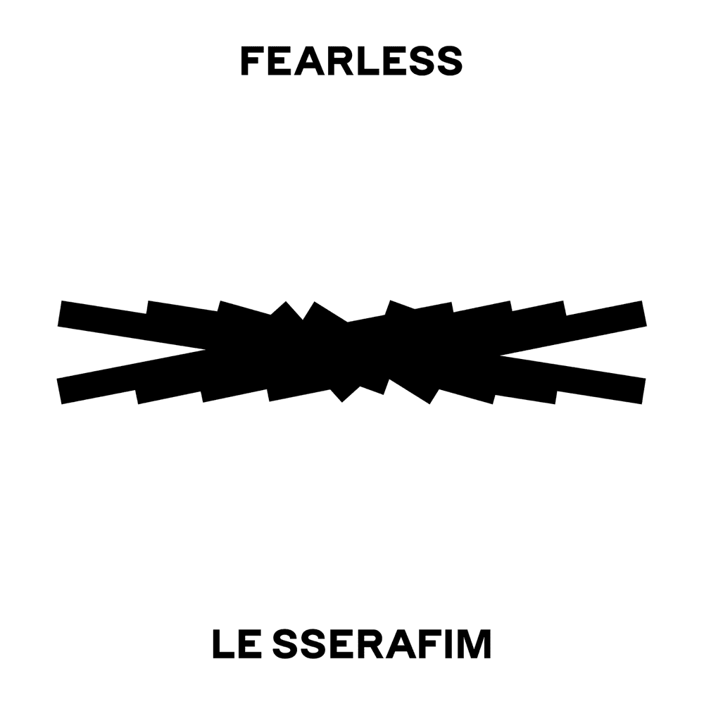 Album cover art for "FEARLESS (Japanese Version)" by LE SSERAFIM