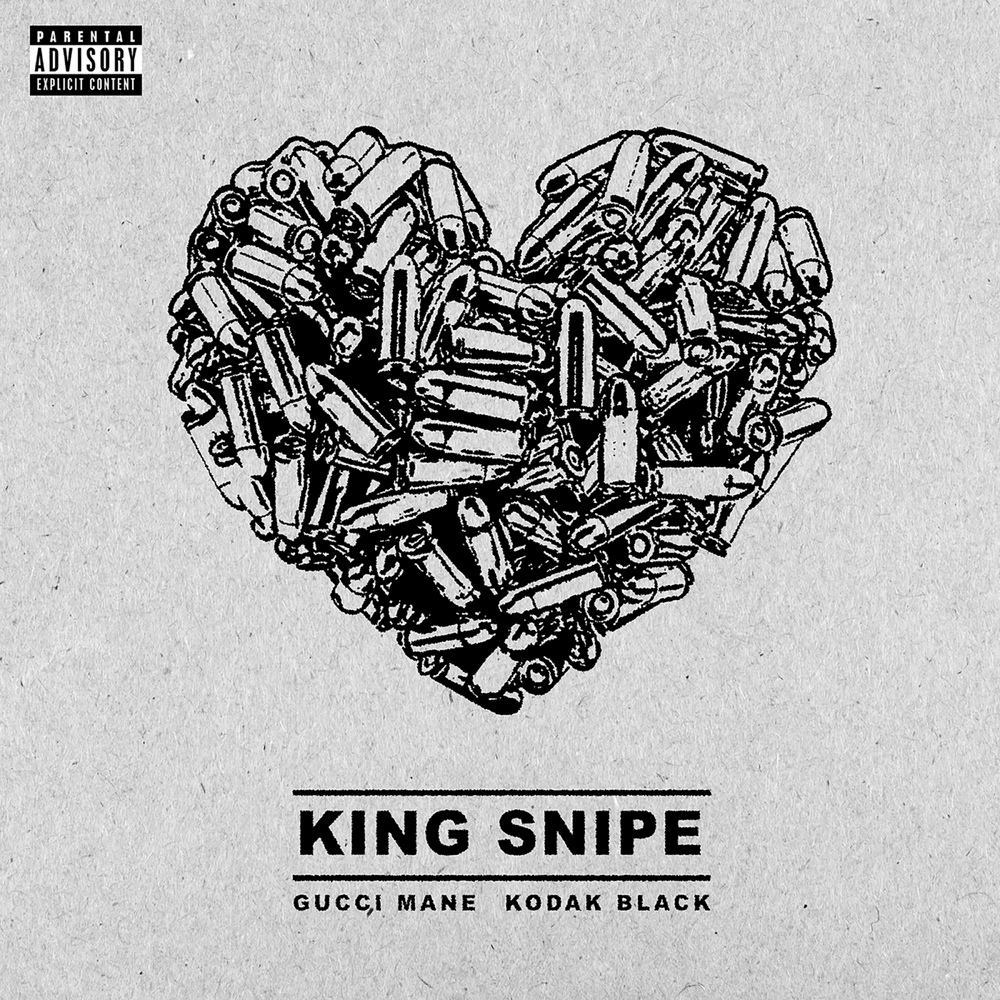 Album cover art for "King Snipe" by Gucci Mane
